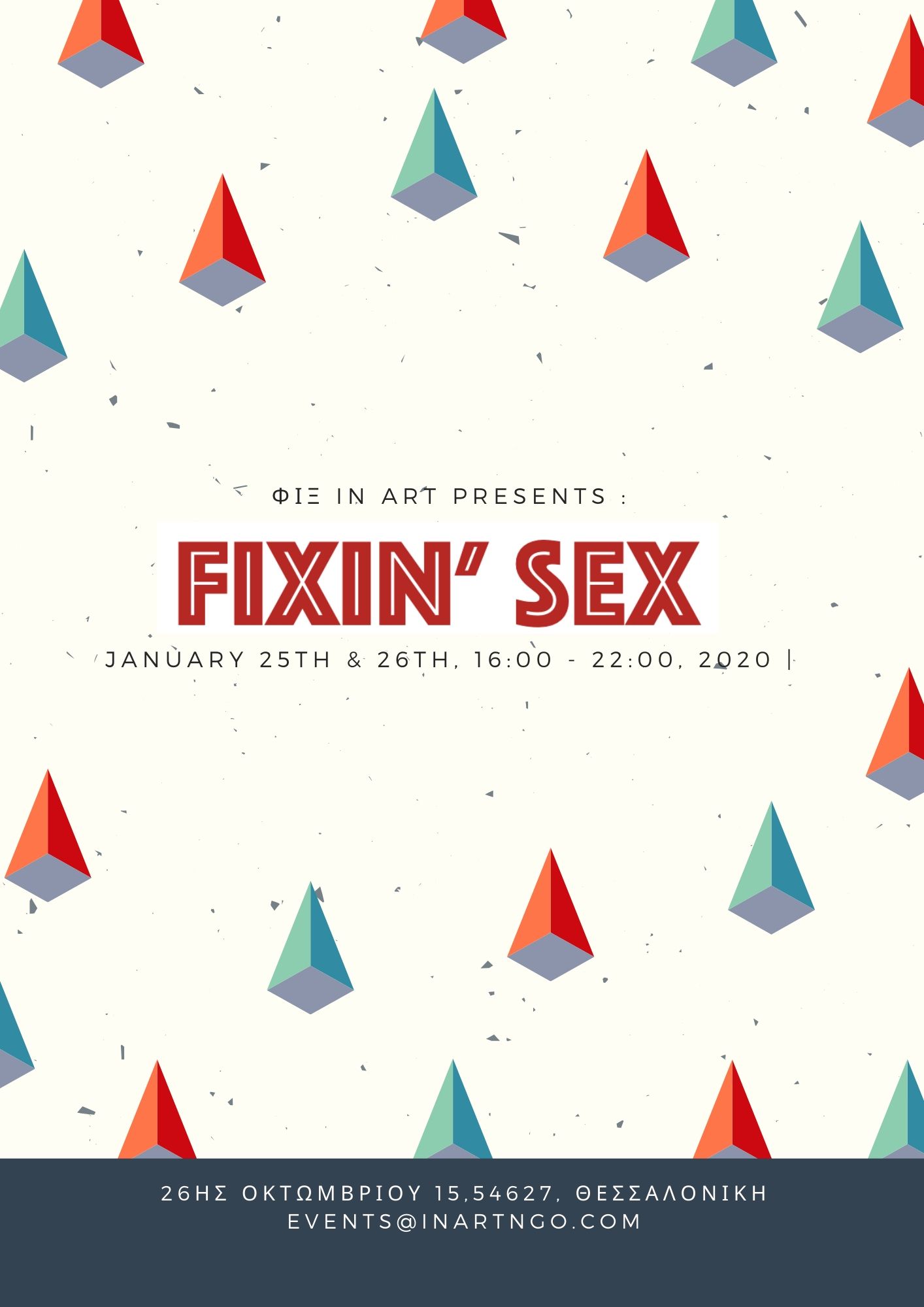 Fix in Sex Festival 2020 poster